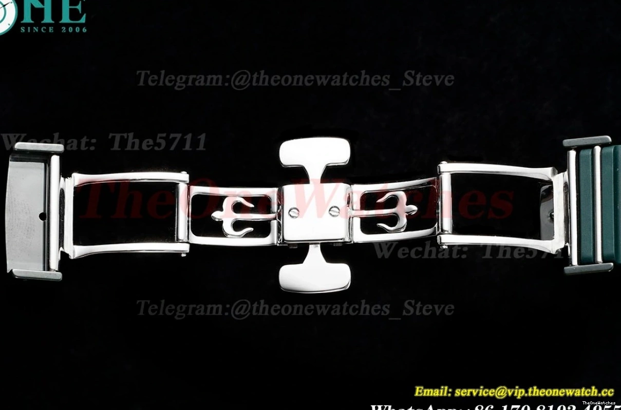 5711 AMGF RU MY9015 Green Nautilus AET Cer Dial 40mm Textured 0409